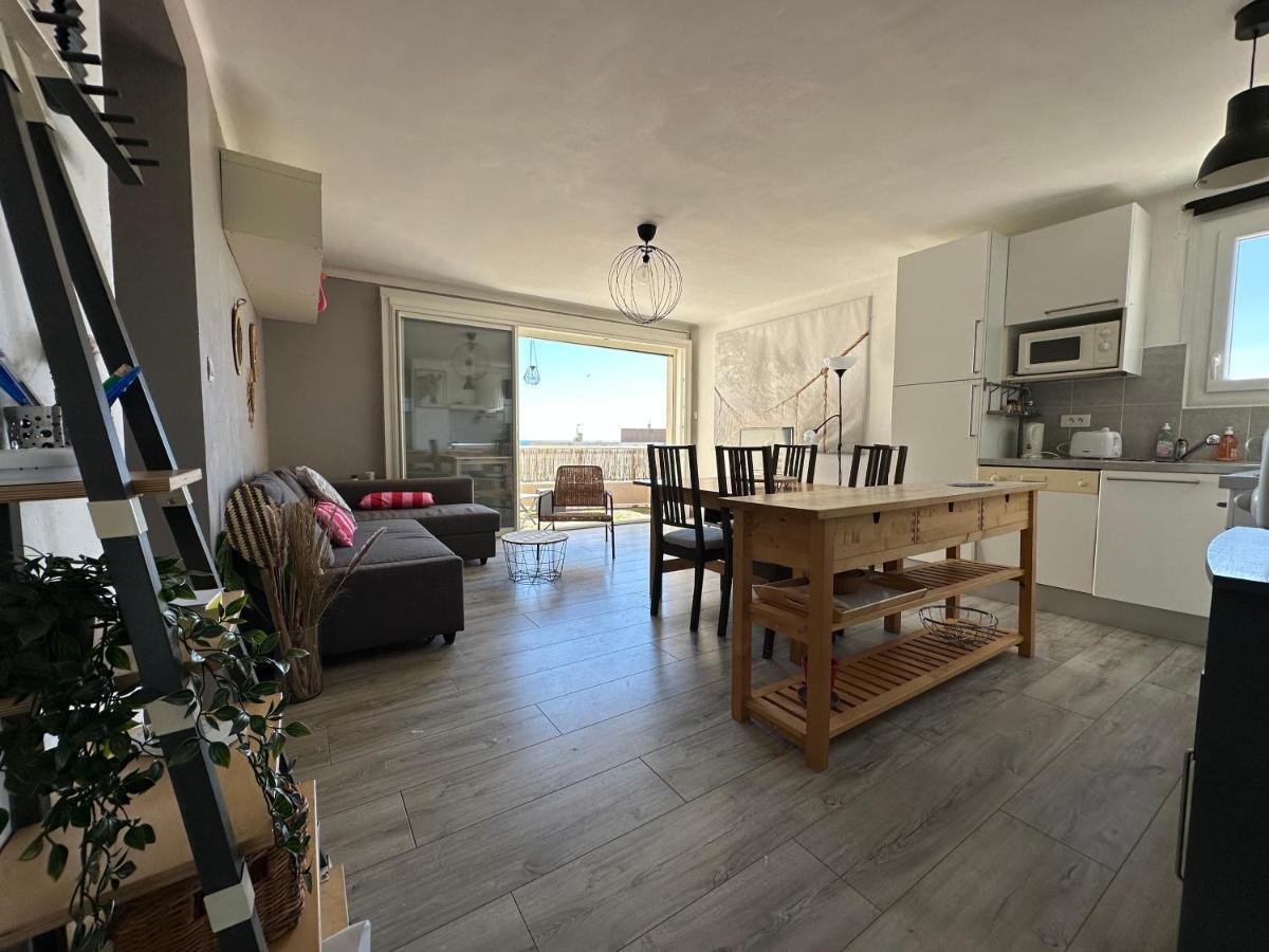 Appartement De L'Oursiniere 4/6 Pers Vue Mer ปาลาวาส-เลส์-โฟลต์ ภายนอก รูปภาพ